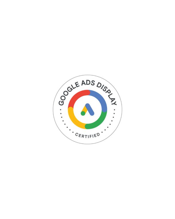 Milan Markovic Google Ads Display Certified Badge